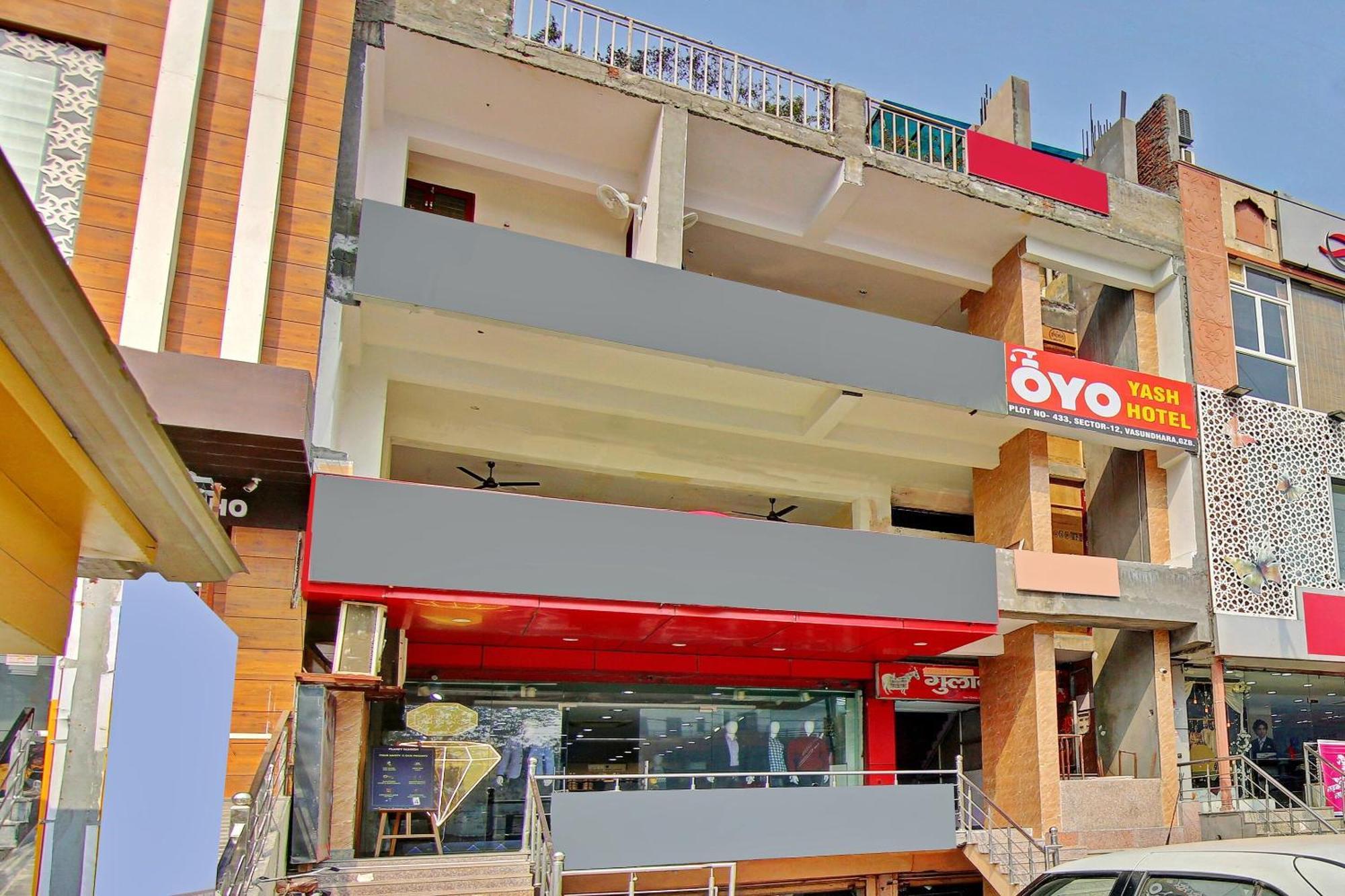 Hotel O Yash Hotel Ghaziabad Dış mekan fotoğraf